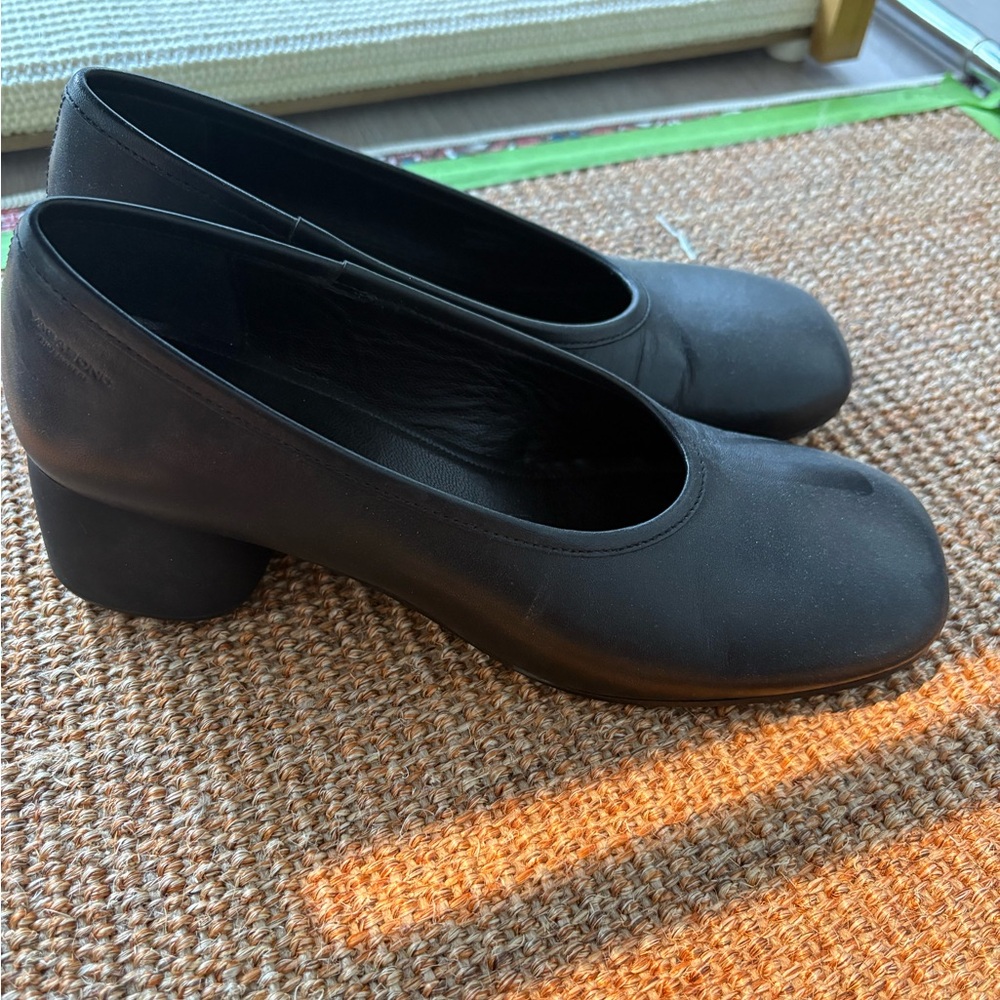 Vagabond Black Block Heel Shoes